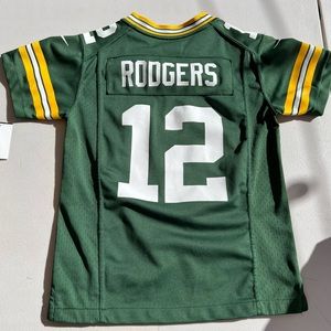 Youth Green Bay Packers Aaron Rodgers Nike Green Game Jersey